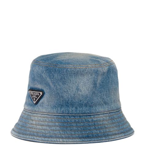 prada woven hat|prada denim hat.